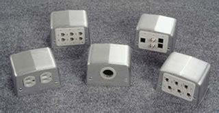 metal pedestal socket boxes|walker tombstone outlet boxes.